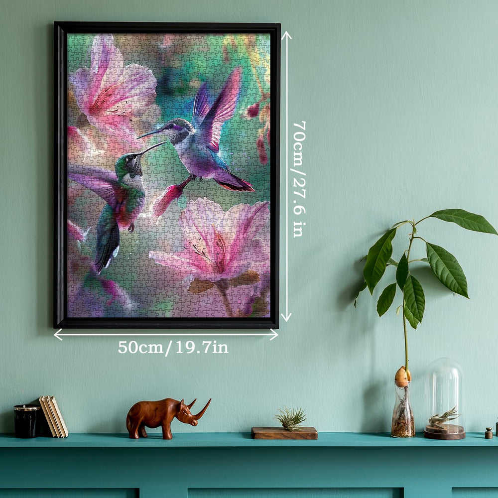 BBOLDIN green purple blue feathers add striking display contrast.