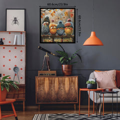 BBOLDIN finished puzzle size 60.6 by 60.6 cm suitable for display