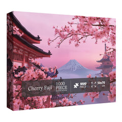 BBOLDIN Flower Japan Landscape 1000-piece puzzle: cherry blossoms for a relaxing pastime