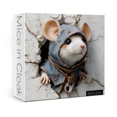 BBOLDIN Funny Mouse Puzzle 1000-piece box image with sturdy packaging for safe storage.