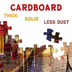 BBOLDIN Gondolas on canal puzzle offers calming challenge for adults