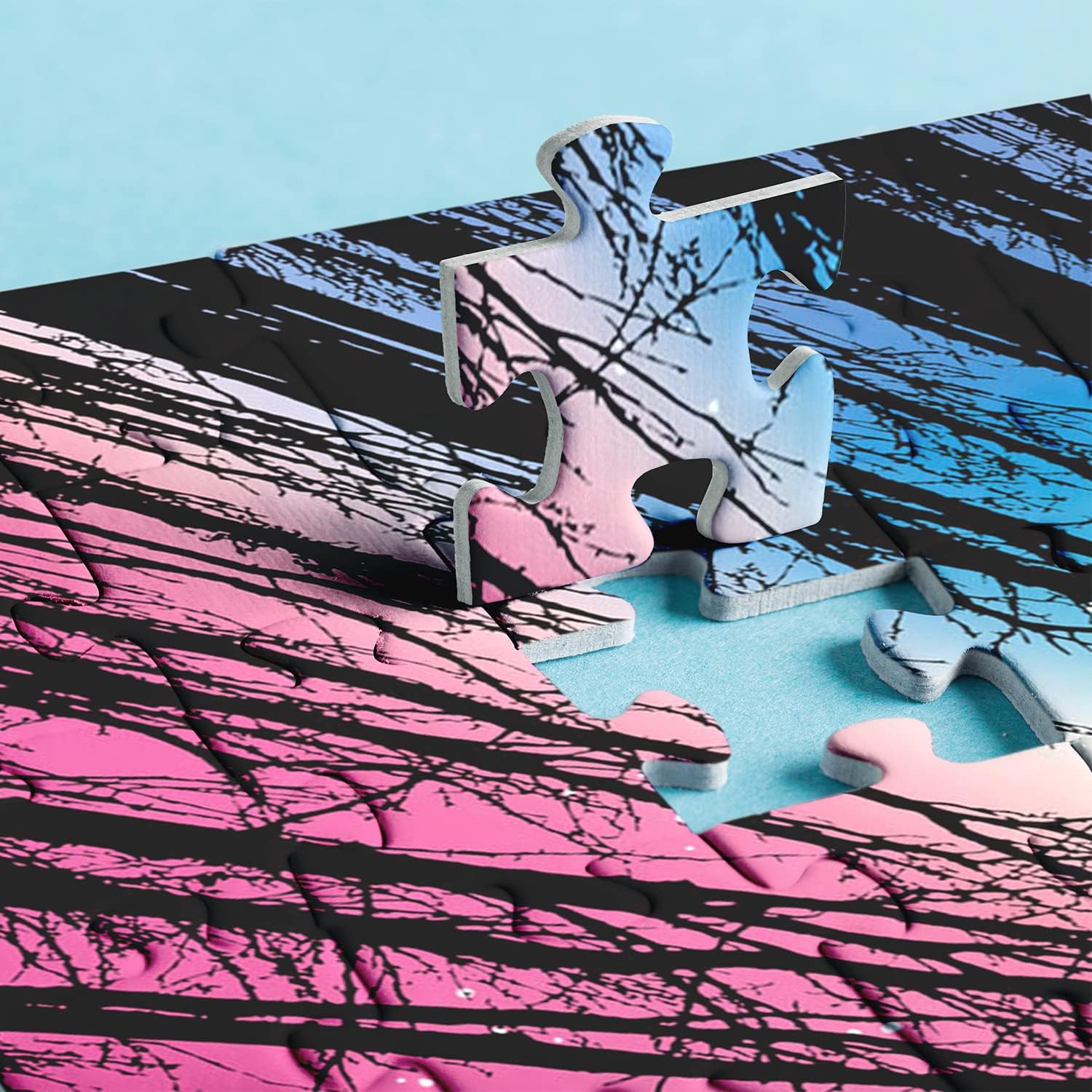 BBOLDIN 1000-piece English-letter-back helps orientation while solving.
