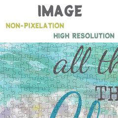 BBOLDIN HD oil print detail captures vivid sea turtle imagery.