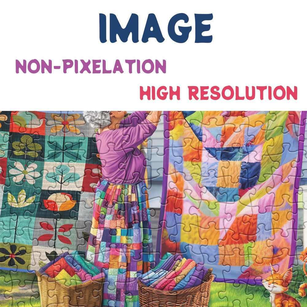 BBOLDIN HD oil printing delivers vivid colors on each piece.