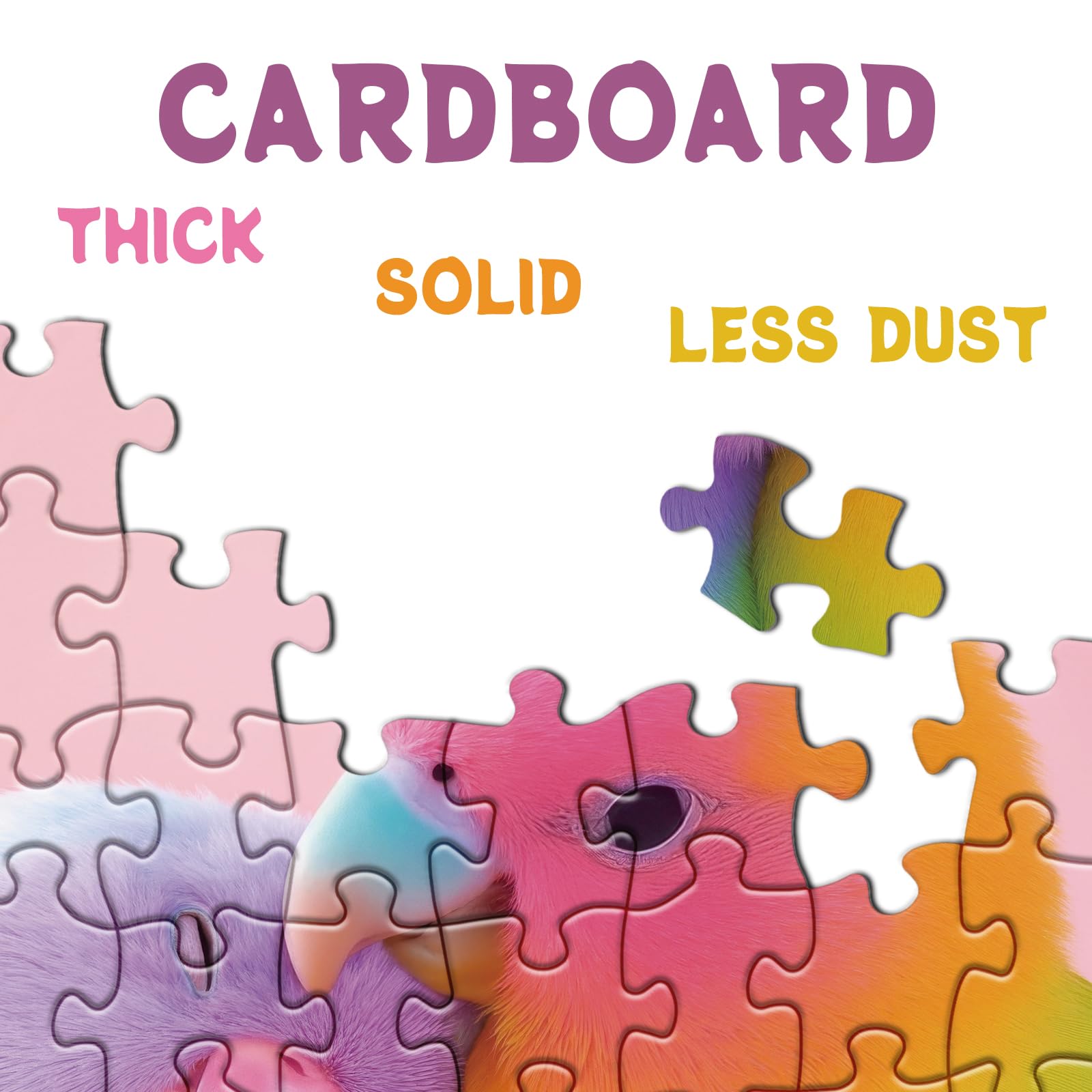 BBOLDIN 1000-piece jigsaw puzzle with vivid HD printing for sharp detail and satisfying assembly