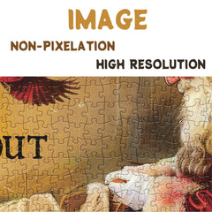BBOLDIN odorless thick cardboard for a distraction-free puzzling experience.