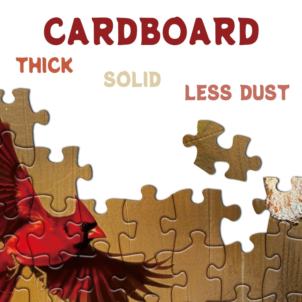 BBOLDIN precise-cut puzzle pieces ensure a satisfying fit during assembly.