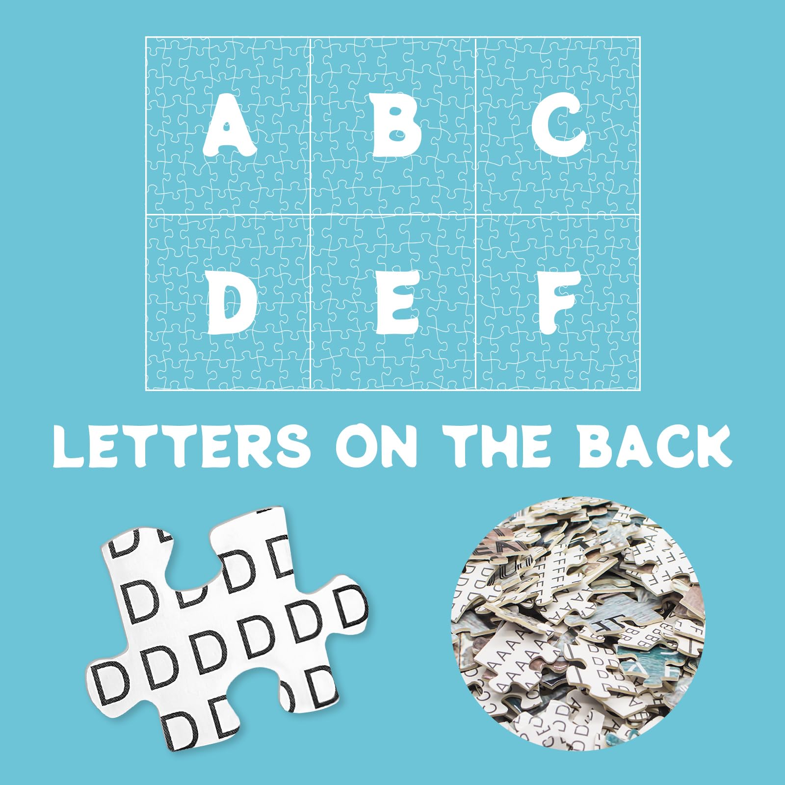 BBOLDIN packaging note about missing-piece support to assist puzzlers.