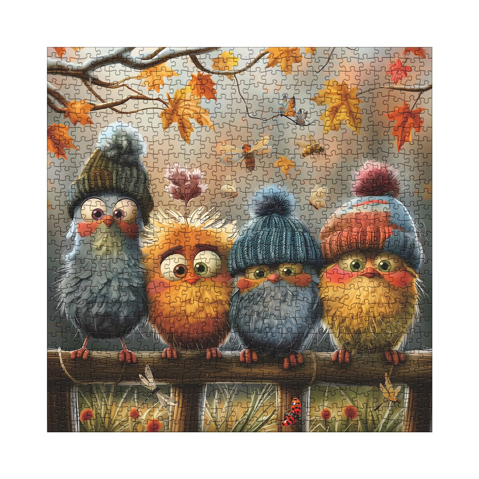 BBOLDIN puzzle with reference poster included for guided assembly