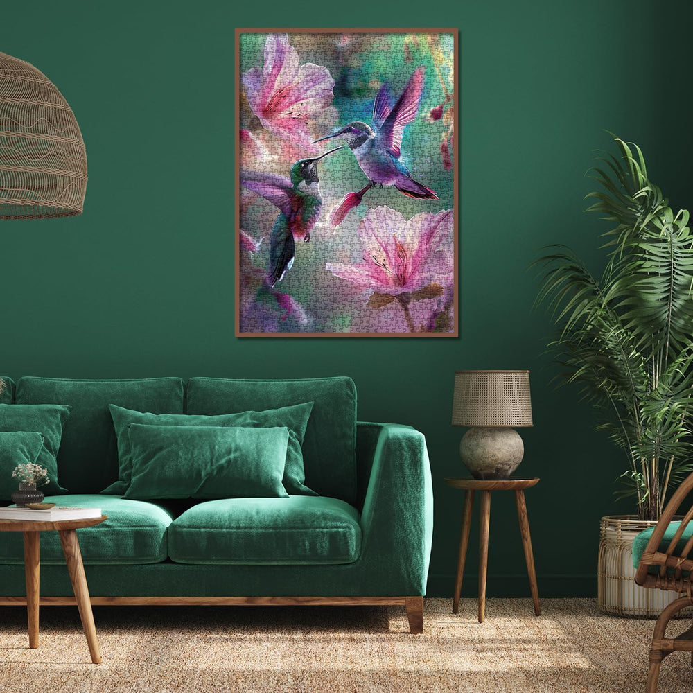 BBOLDIN serene puzzle background creates a tranquil workspace.
