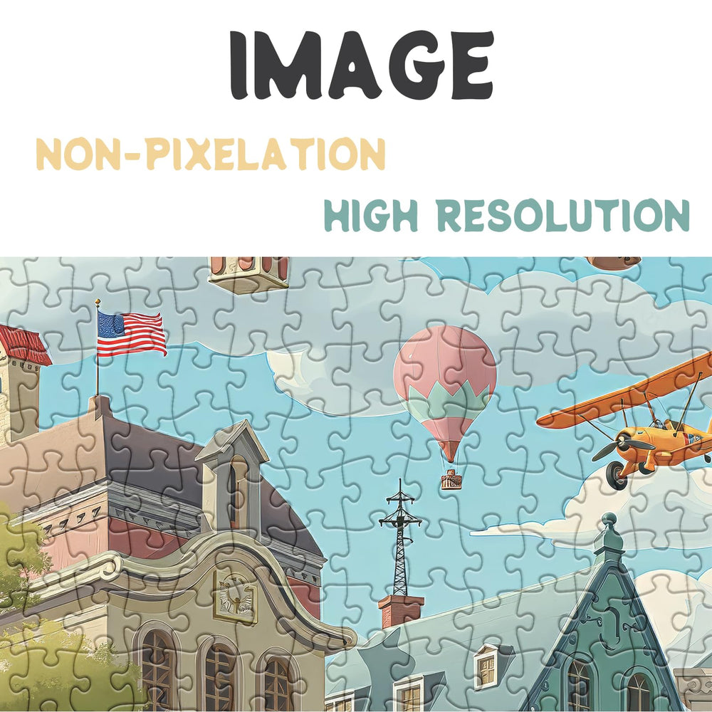 BBOLDIN precise cutting ensures snug fit of each puzzle piece.
