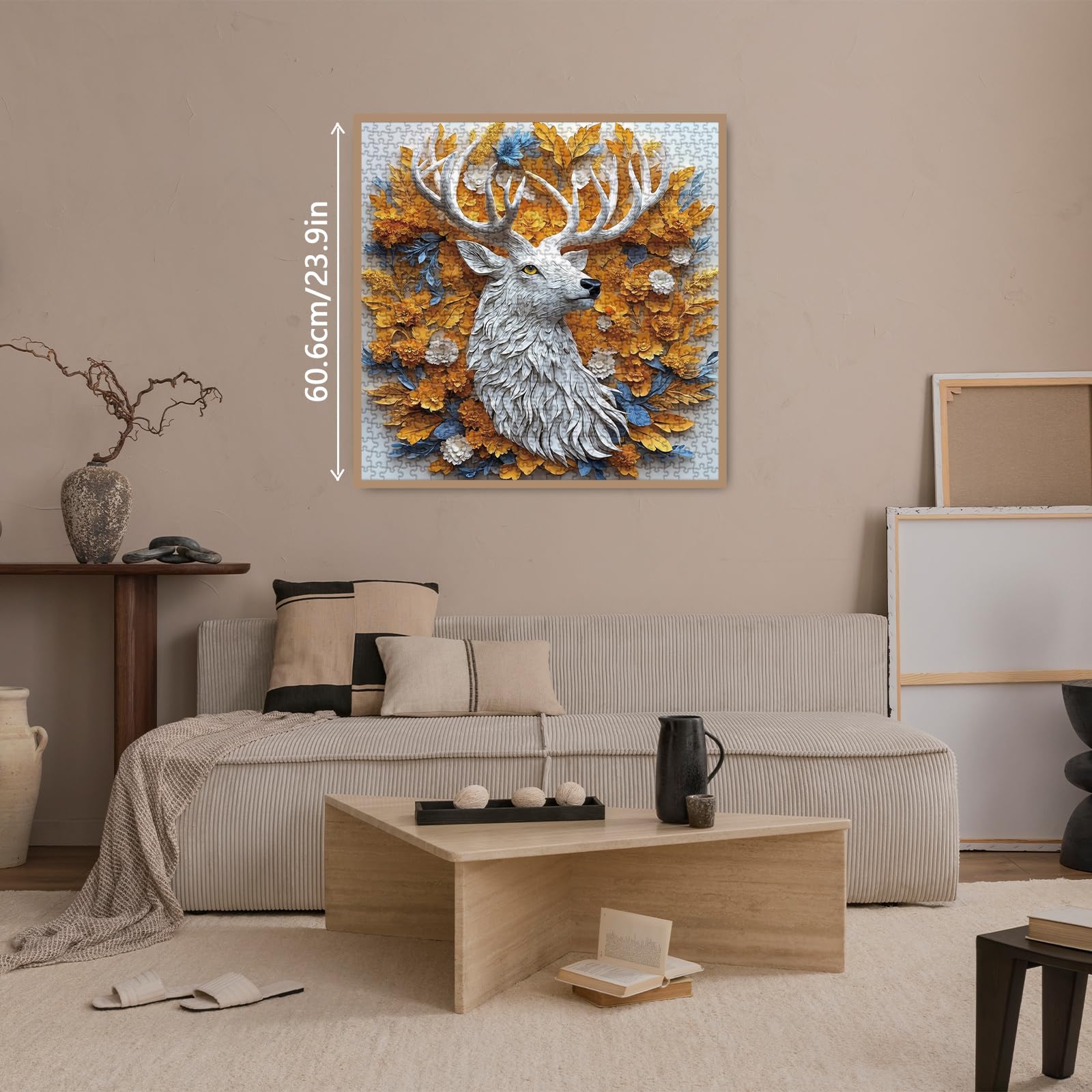 BBOLDIN HD print ensures vivid colors on every puzzle piece.