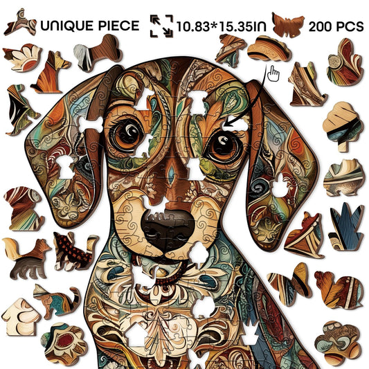 BBOLDIN Wooden puzzle with 21 unique shapes for varied, engaging building sessions.