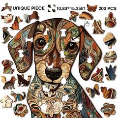 BBOLDIN Wooden puzzle with 21 unique shapes for varied, engaging building sessions.