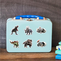 BBPOOL dino stickers for kids and teens spark creativity on luggage.