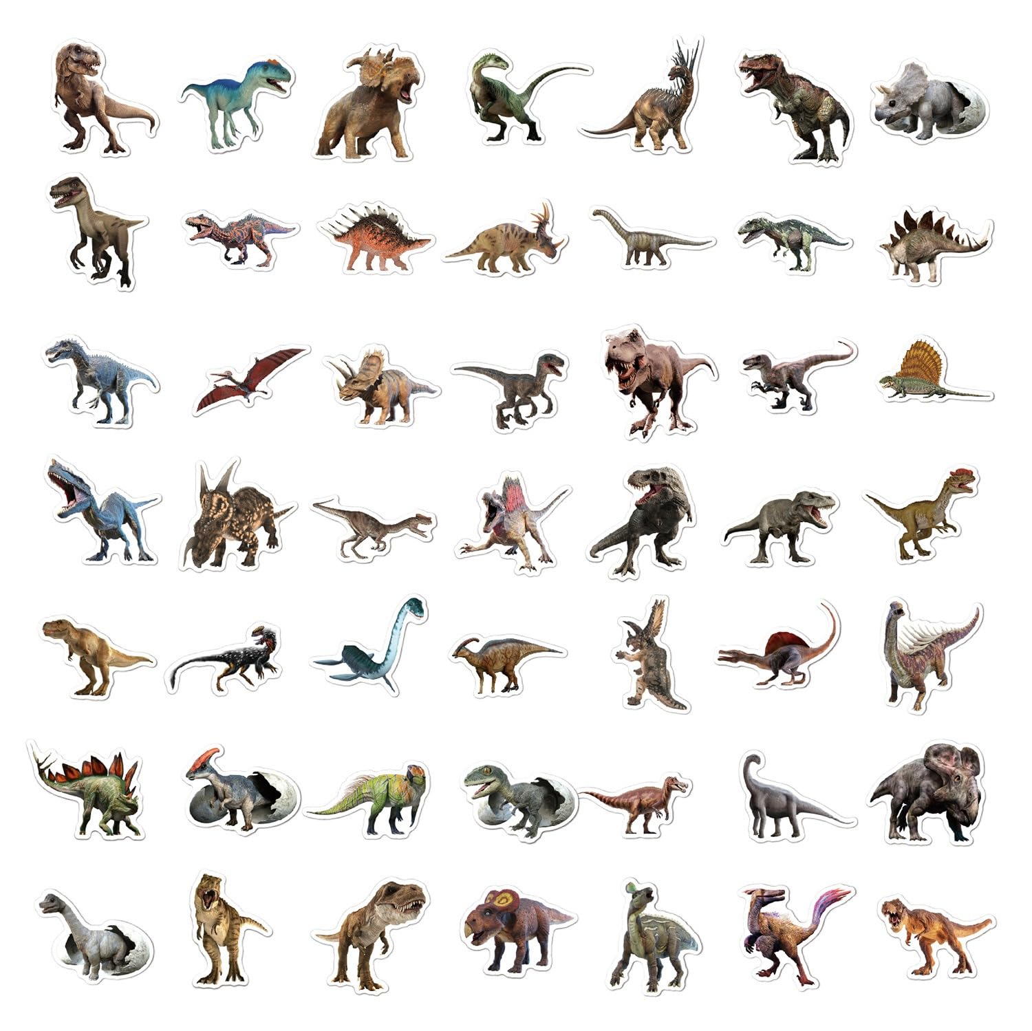 BBPOOL 100-piece mix offers diverse dinos for art and gifts.