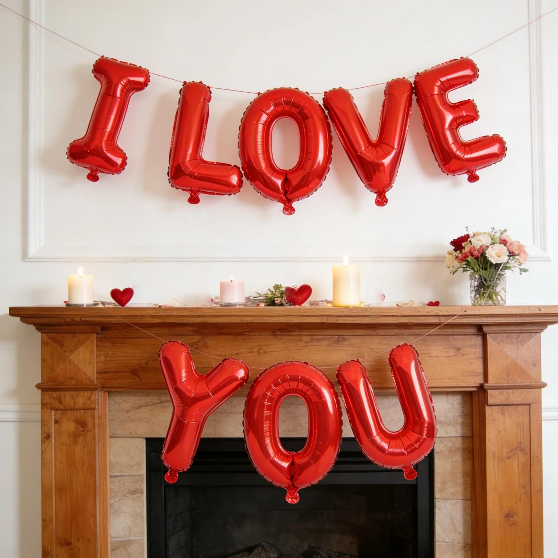 BBPOOL Valentine wall decor for a vibrant backdrop and festive atmosphere