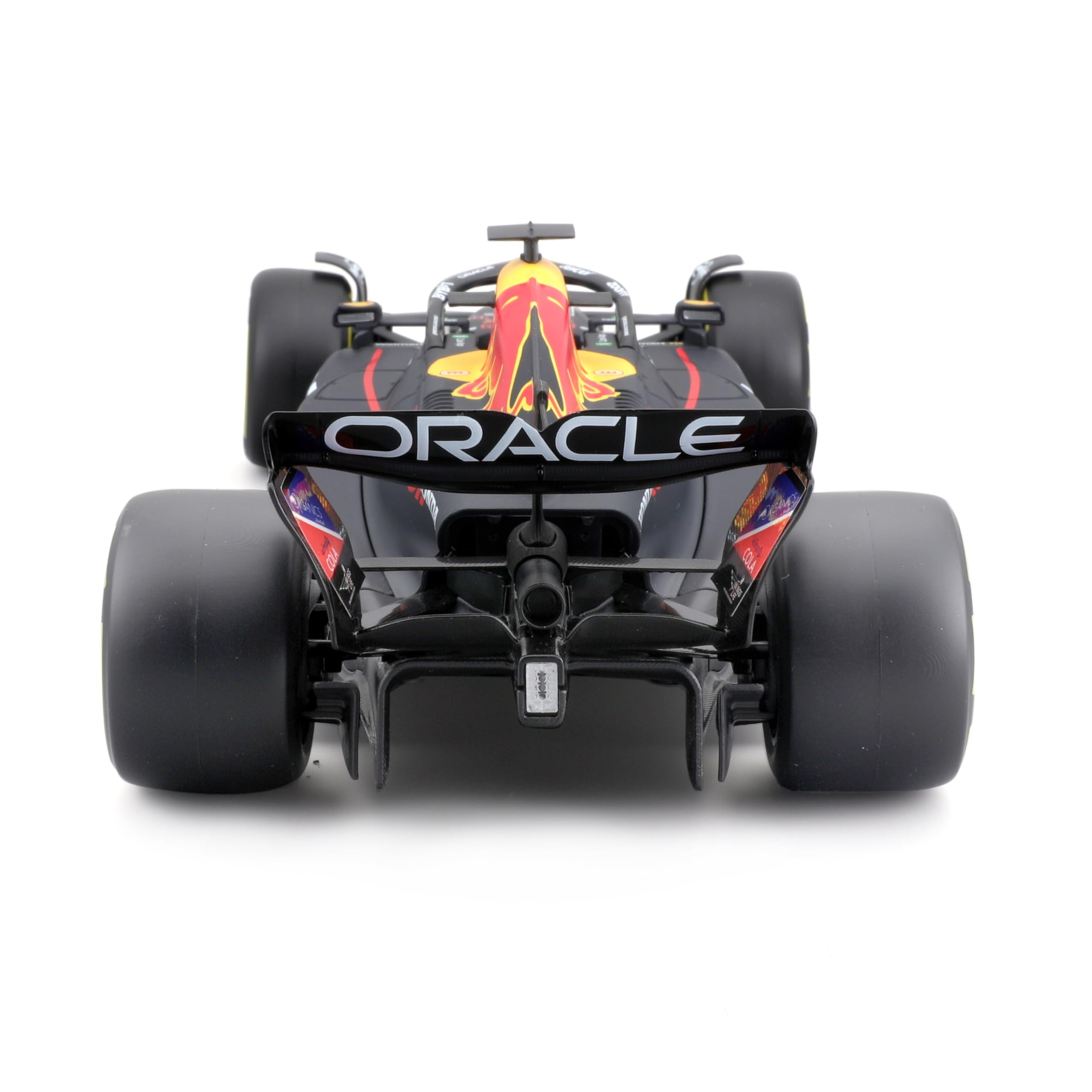 Bburago RB19 driver helmet detail adds authenticity