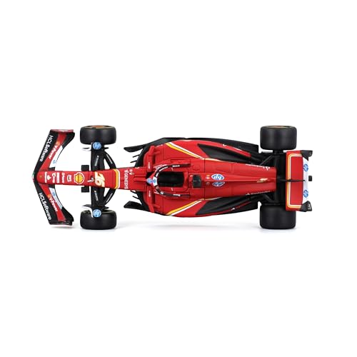 Bburago Ferrari SF-24 collectors display-ready presentation.
