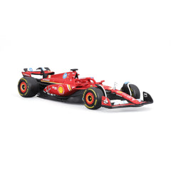 Bburago Ferrari SF-24 open-door view shows functional access for play and display.