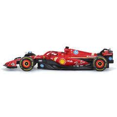 BBURAGO Ferrari SF24 1:43 die-cast body emphasizes durable construction