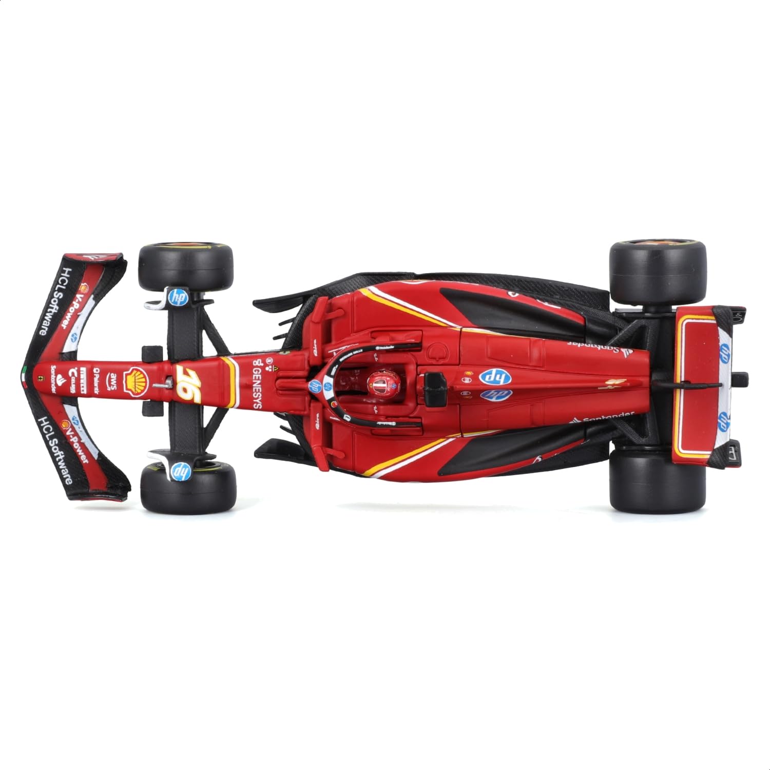 BBURAGO Ferrari SF24 1:43 official Maisto licensed badge confirms authenticity