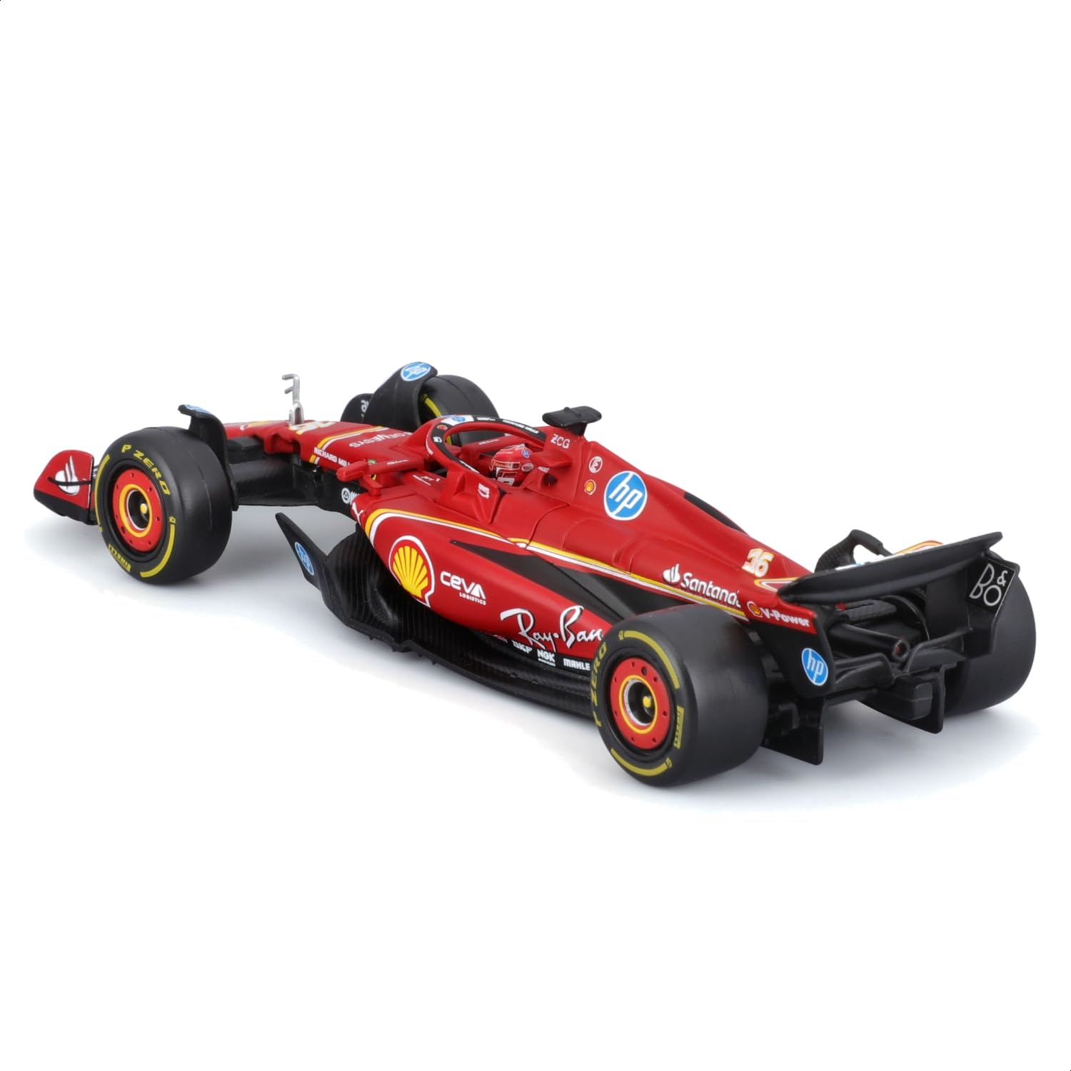 BBURAGO Ferrari SF24 1:43 open doors for interactive display possibilities