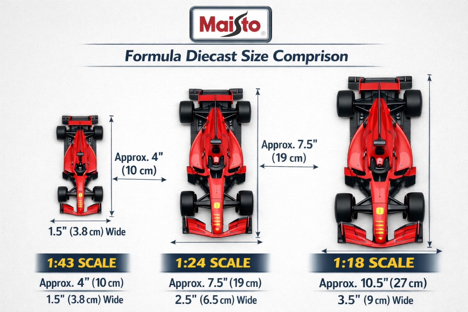 Bburago MCL38 die-cast metal body detail adds realistic shine and heft.