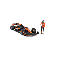 Bburago McLaren MCL38 wheels and tires with detailed detailing.