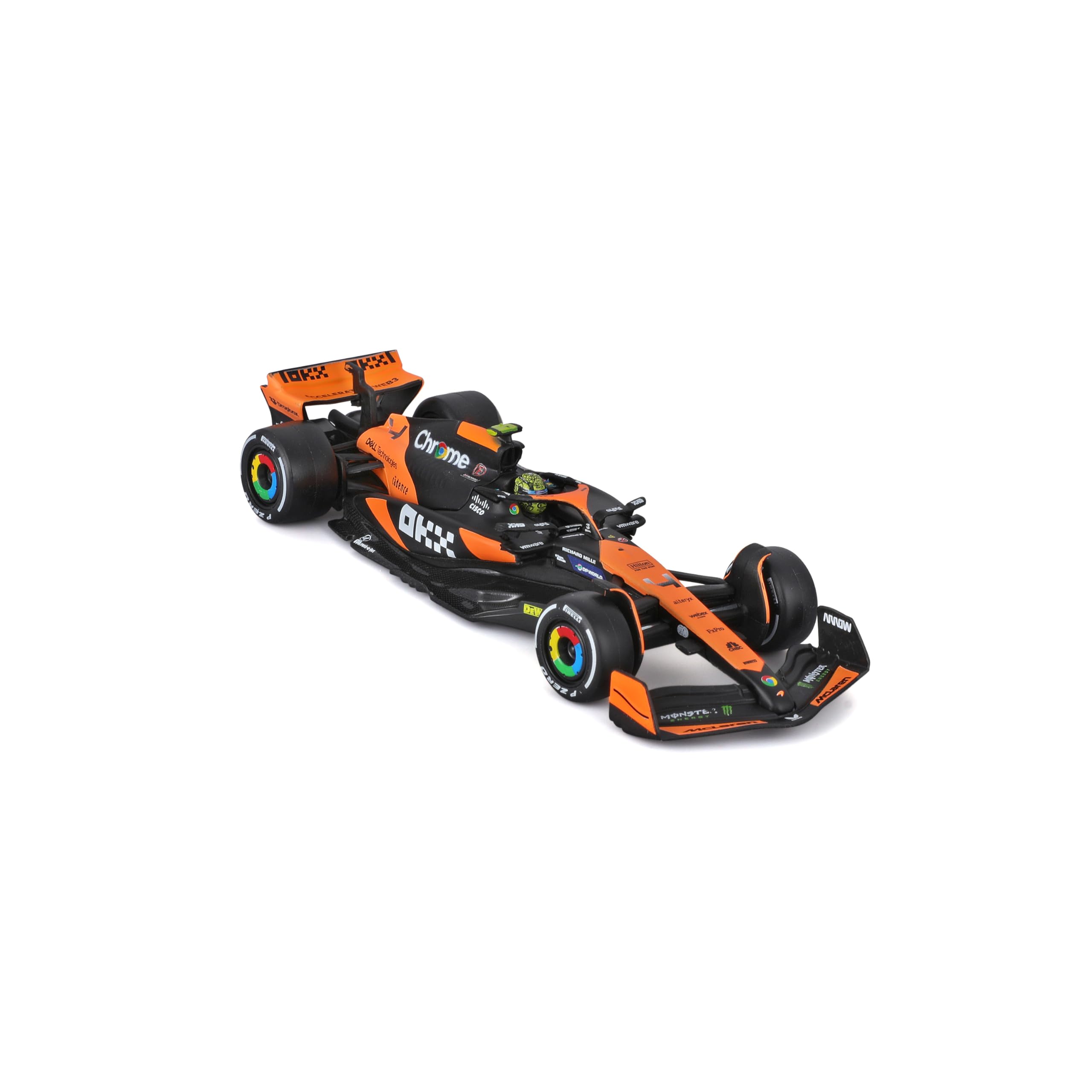 Side-view detail highlights precise decals and proportions for collectors