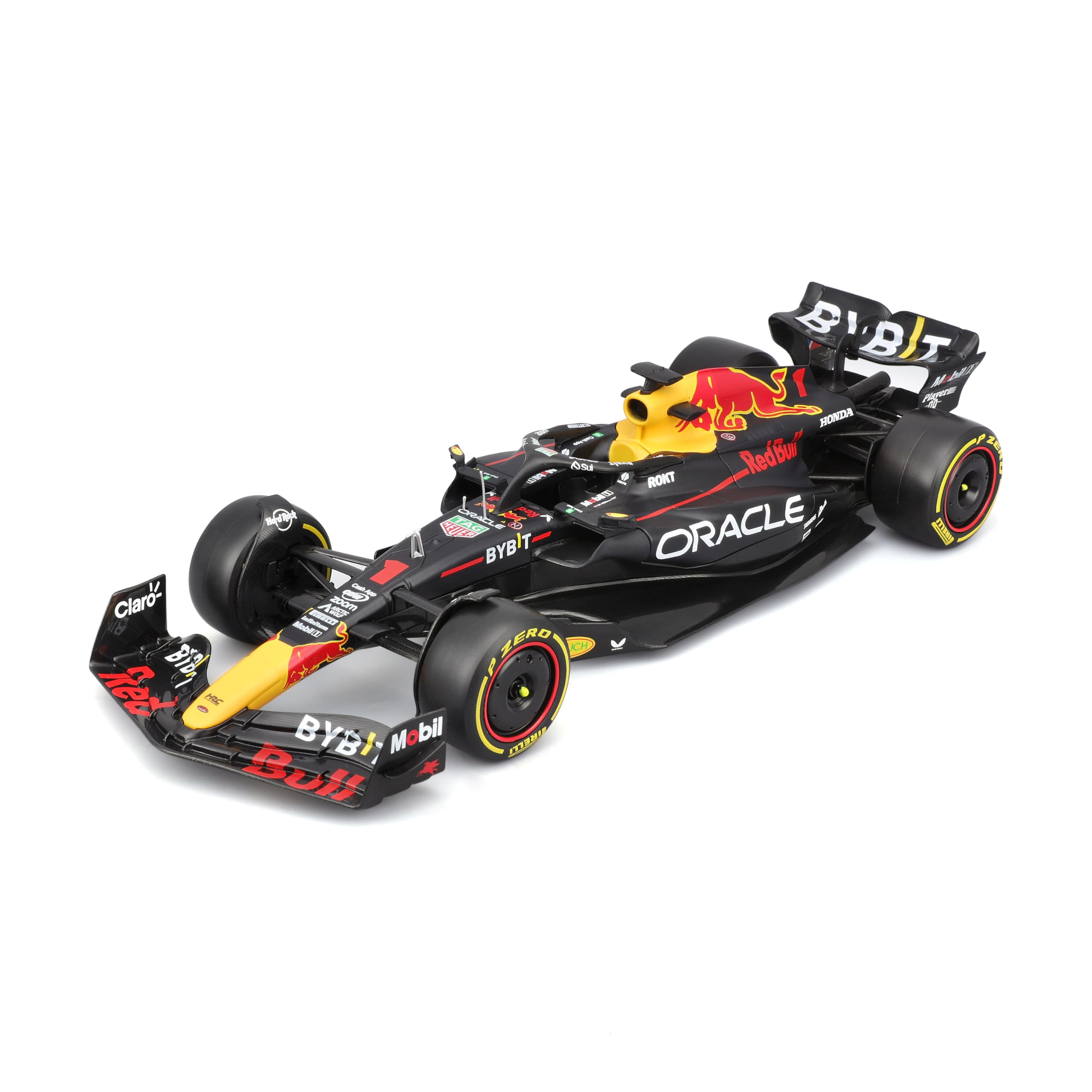 BBurago RB19 front view die-cast model for display and collection.