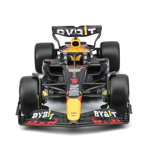 BBurago RB19 side view die-cast model with detailed decals for fans.