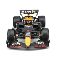 BBurago RB19 side view die-cast model with detailed decals for fans.
