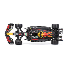 BBurago RB19 wheel detail adds realism and depth to the model.