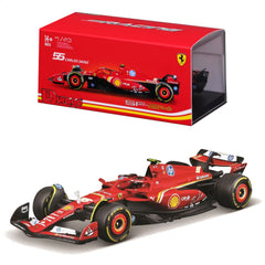 BBurago SFR Ferrari SF-24 1:43 die-cast body with precise detailing for display