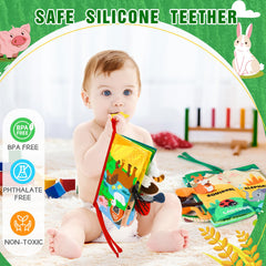 BBWOO travel-friendly soft book provides on-the-go entertainment for babies