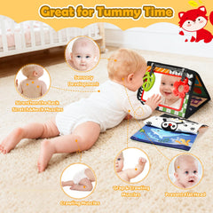 BBWOO dual straps attach to crib wall or car seat for flexible use