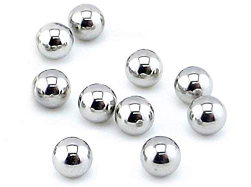 BC Precision Bullseye steel balls – 10-pack for reliable play and easy replacements.