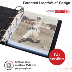 BCW 8x10 sleeve is acid-free and PVC-free for longevity.