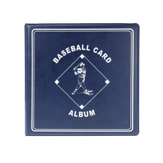 BCW baseball 3-inch album blue cover highlights classic display for collectors.