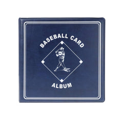 BCW baseball 3-inch album blue cover highlights classic display for collectors.