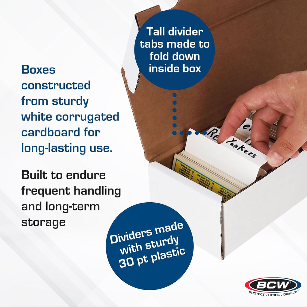 BCW card storage assembly shows quick setup for immediate use