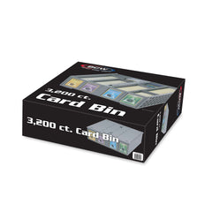 BCW Collectible Card Bin notches enable easy divider placement