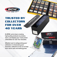 BCW 20-pack packaging ideal for collectors and retailers