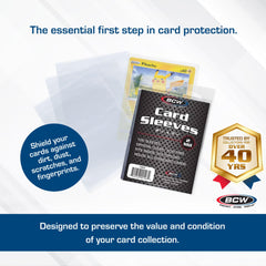 BCW Penny Sleeves 1000-pack for storage and display setups.