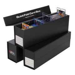 BCW QuickFold magnetic top-loader box assembly shows tool-free setup for organized storage.