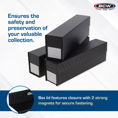 BCW QuickFold storage box for sports, Pokémon, MTG and TCG collections.