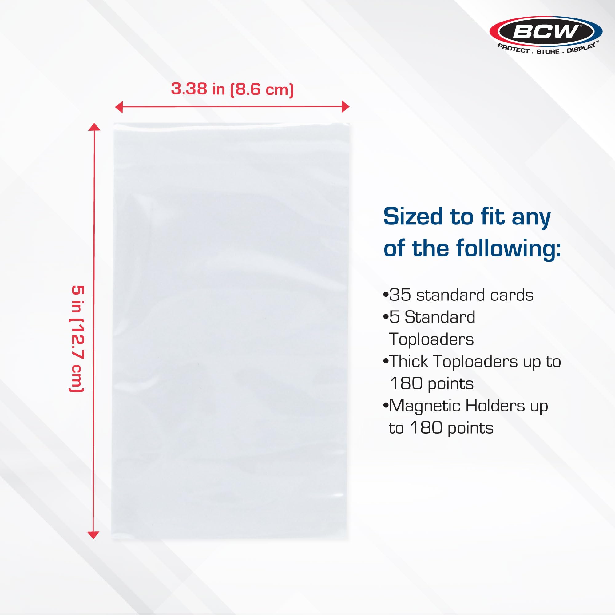 BCW 108pt magnetics fit securely for durable transport.