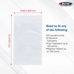 BCW 108pt magnetics fit securely for durable transport.