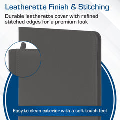 BCW Z-Folio LX acid-free pockets protect card surfaces and sleeves.